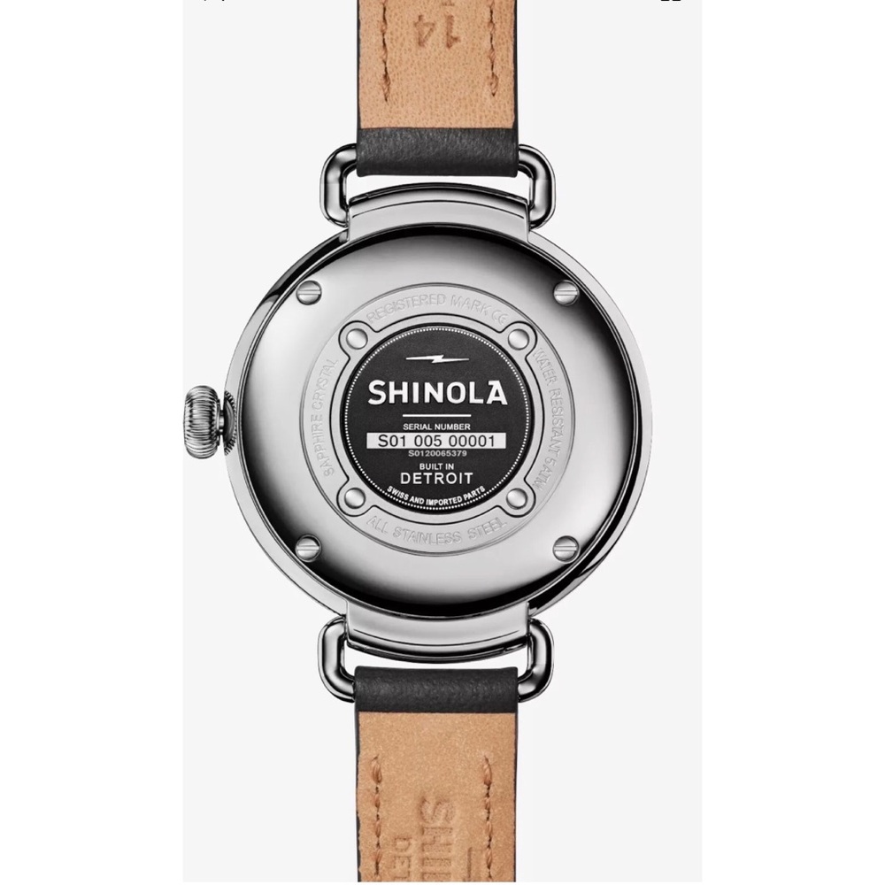 Shinola Detroit The Canfield Bolt 38mm Watch - Picture 3 of 8